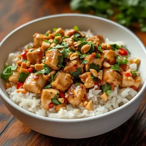 Thai Peanut Chicken