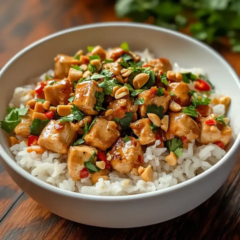 Thai Peanut Chicken