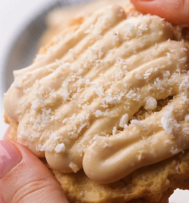 Lemon Coconut Cheesecake Cookies
