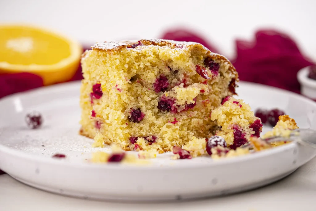 Cranberry Orange Breakfast close up