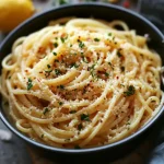 one pot lemon garlic parmesan pasta
