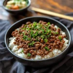 Korean Ground Beef Bowl