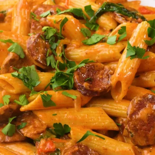 Cajun Sausage Pasta