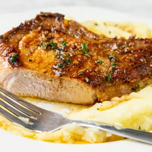 Garlic Butter Pork Chops