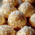 lemon coconut cheesecake cookies