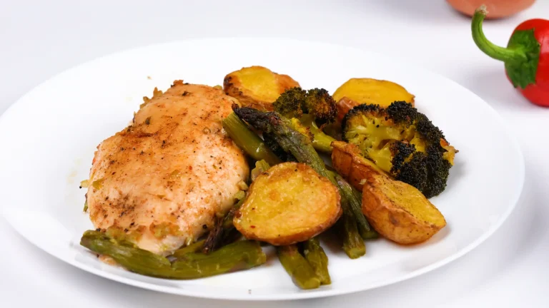 Sheet Pan Garlic Butter Chicken and Veggies
