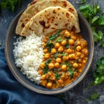 chickpea spinach coconut curry