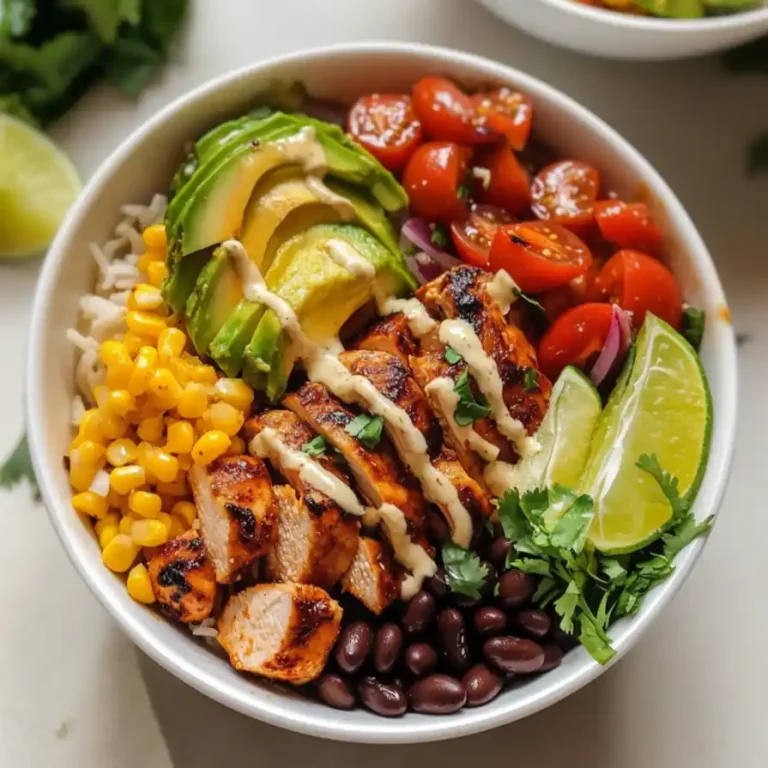 Honey Chipotle Chicken Bowl