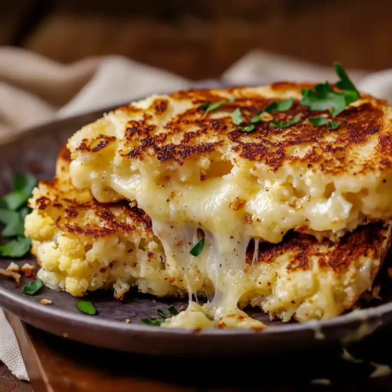Cauliflower Grilled Cheese