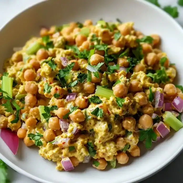 curried chickpea salad
