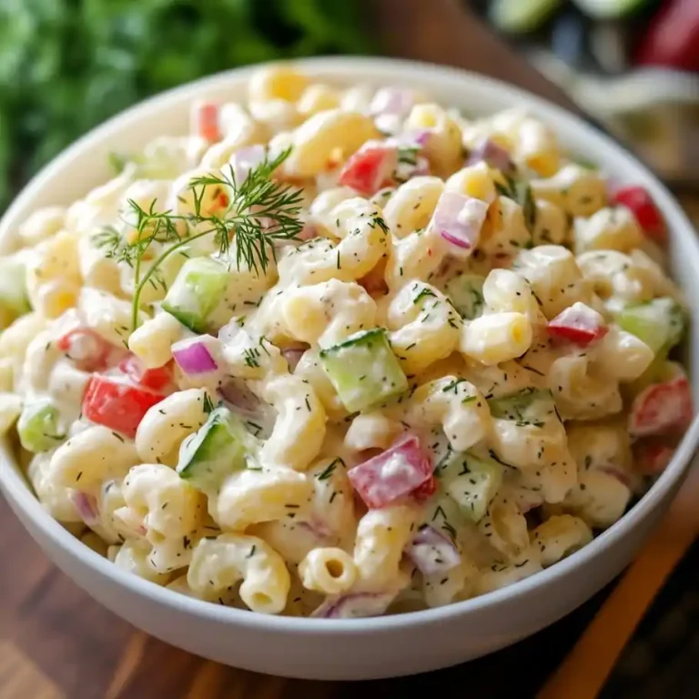 greek yogurt macaroni salad