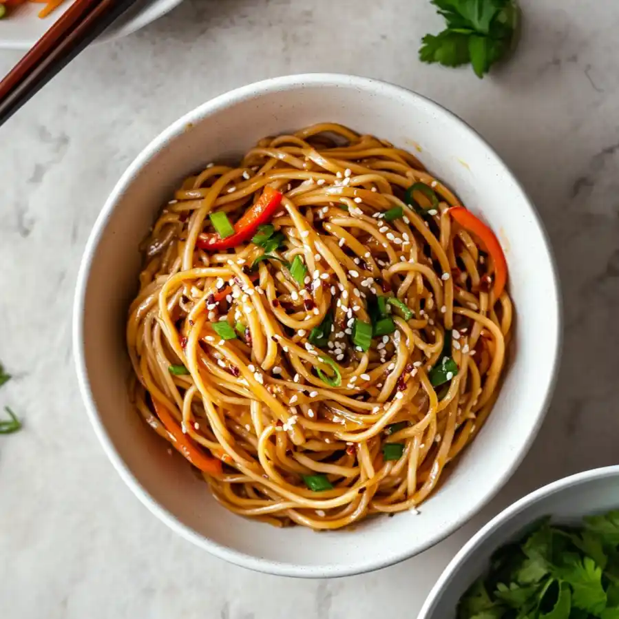 Asian Sesame Noodles