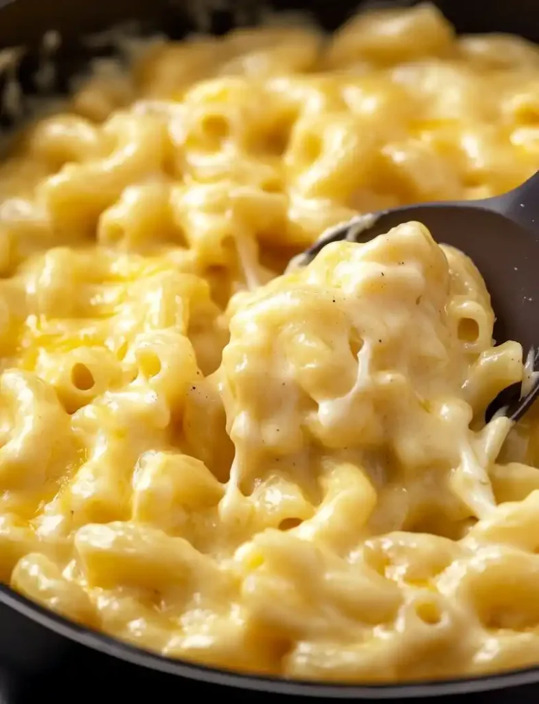 Upgraded Mac and Cheese close up