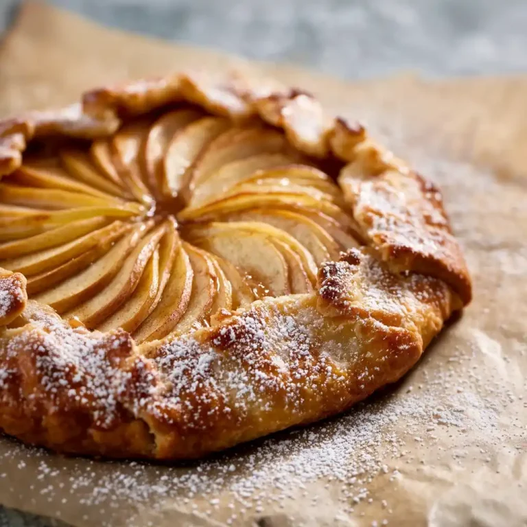 Honeycrisp Apple Galette