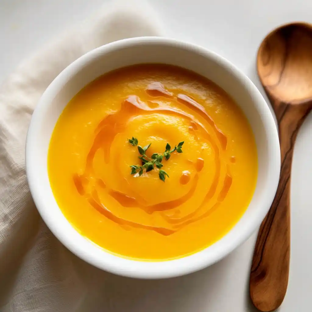 Honey Roasted Acorn Squash Soup