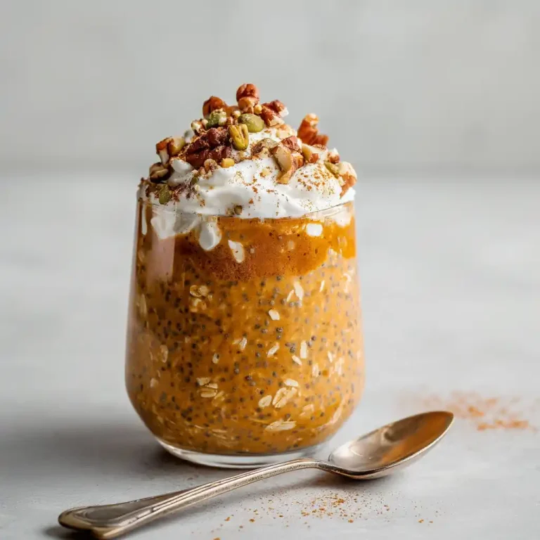 Pumpkin Spice Overnight Oats