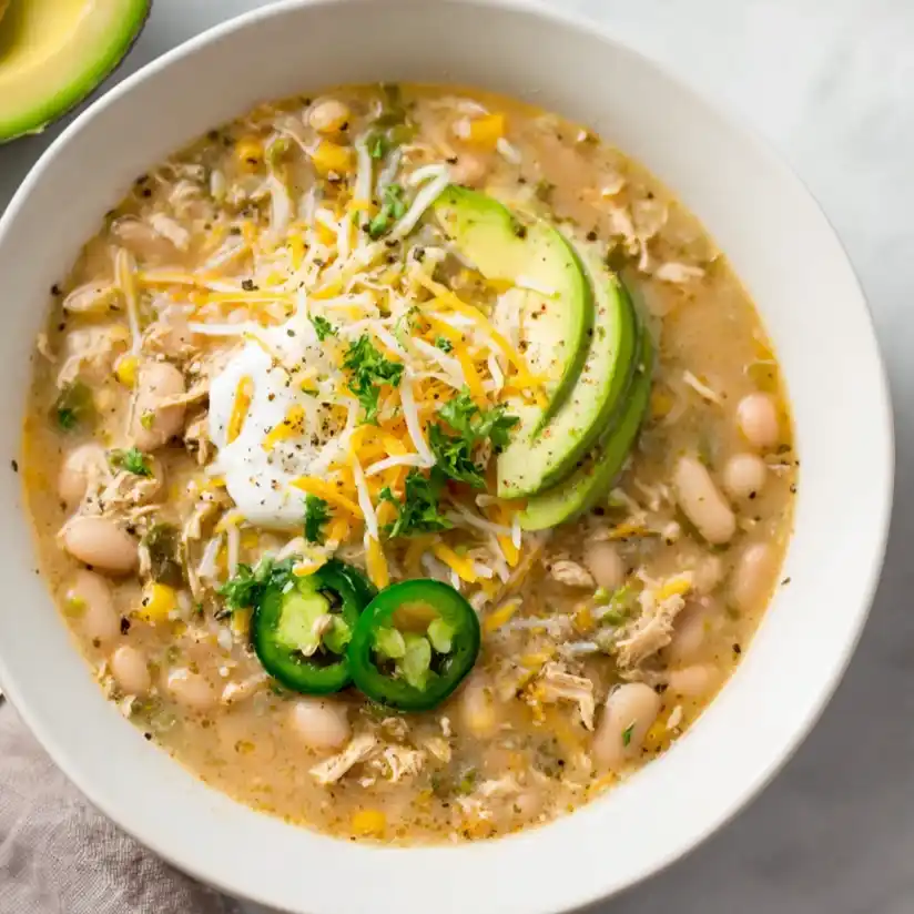 Healthy White Turkey Chili