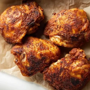 Air Fryer Chicken Thighs
