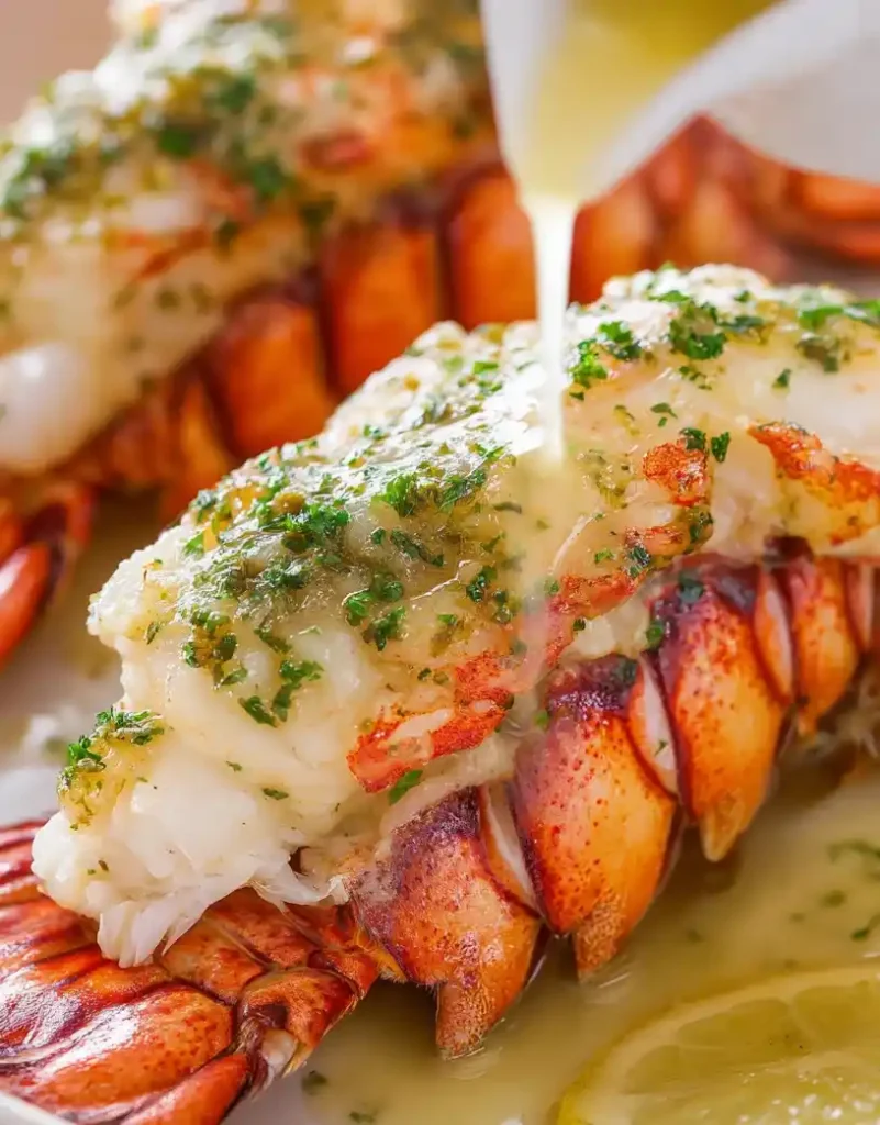 Garlic Butter Lobster Tails lose up