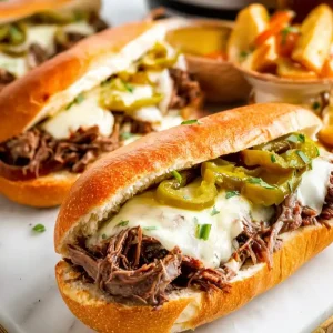 Slow Cooker Mississippi Pot Roast Sandwiches