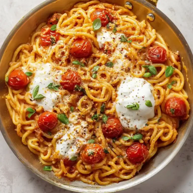 Tomato Burrata Pasta