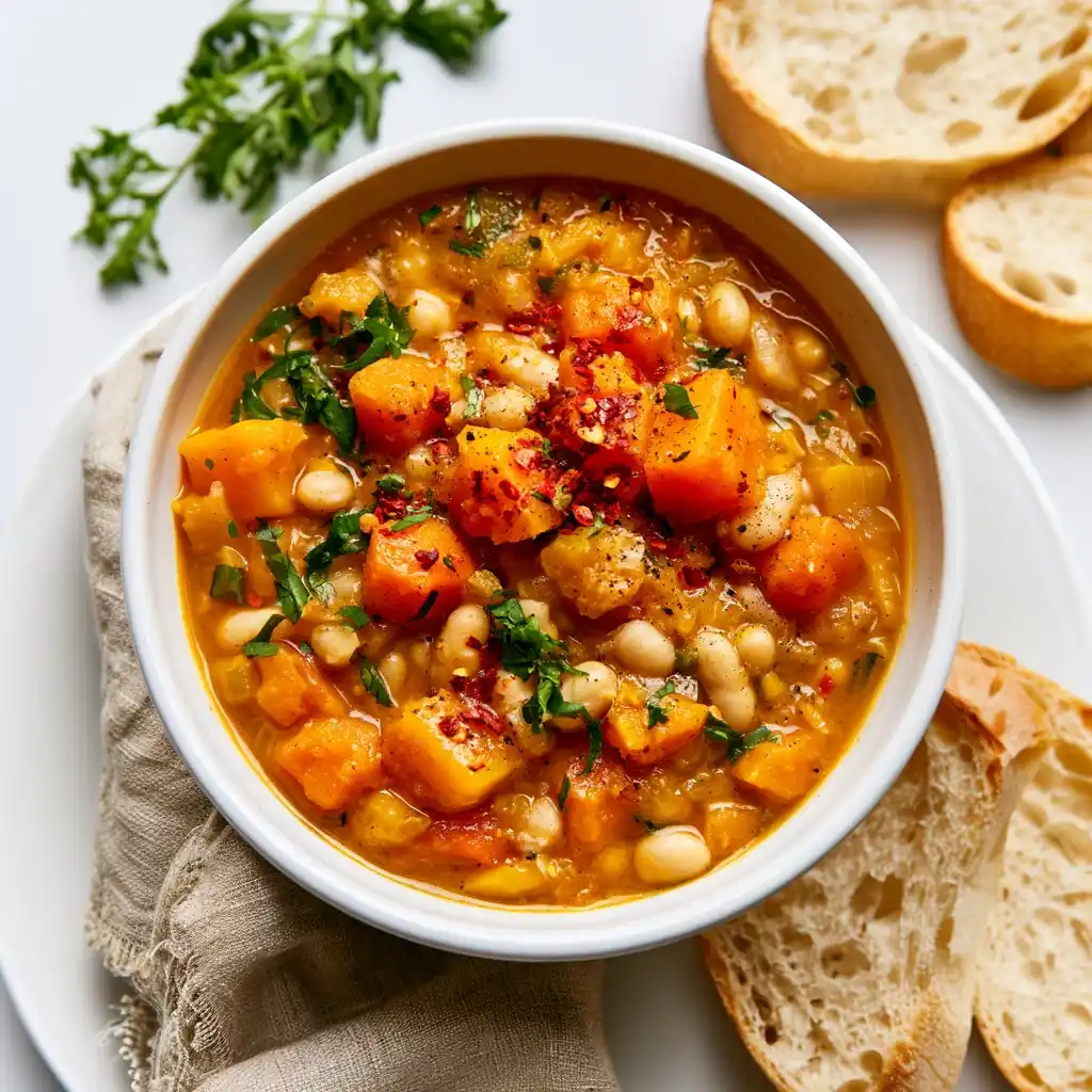 Butternut Squash and White Bean Stew